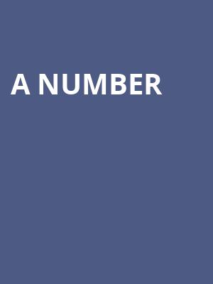 A Number at Old Vic Theatre